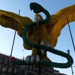 Kampf des Adler gg Schlange, Symbol Mexicos