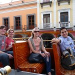 Reisegruppe in Puebla