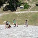 Uxmal ganz schoen steil