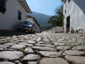 Villa Leyva vorm Hotel